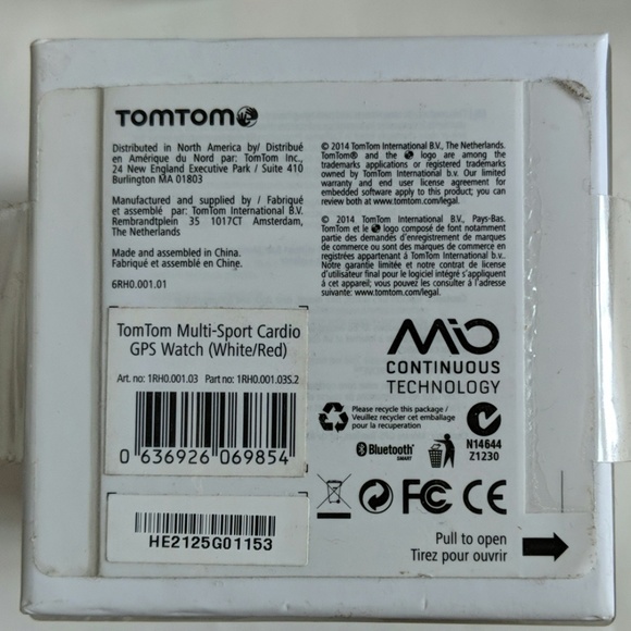 TomTom multi-sport cardio GPS HR monitor watch - Picture 4 of 6